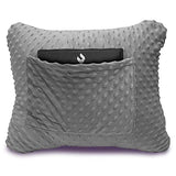 Zomaple Hysterectomy Pillow- Super Comfy Shock Absorbing Hysterectomy Recovery Pillow with 2 Pockets and Gel Pack- Tummy Pillow with Hands Placement Pouch