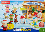 Fisher-Price Little People Advent Calendar, Set of 24 Christmas Figures and Accessories for Toddlers and Preschool Pretend Play