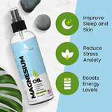 Magnesium Oil Spray - Large 12oz Size - Extra Strength - 100% Pure for Less Sting - Less Itch - Essential Mineral Source - Made in USA