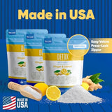 Detox Bath Salt (3-Pack) 2-Lbs Each, 6-Lbs Total