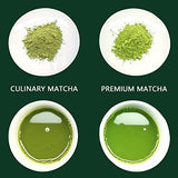 CAMEL Certified Organic Matcha Green Tea Powder Matcha Premium Culinary Grade 10 oz First Harvest Pure Matcha Powder Unsweetened Baking Latte Smoothies High in Antioxidant Detox Gluten Free Vegan