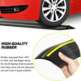 Jin&Bao Universal Garage Door Threshold Seal Strip, Bottom Weather Stripping Replacement Rubber Waterproof 20 FT Length