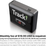 Tracki GPS Tracker for Vehicles, Car, Kids, Assets. 4G LTE GPS Tracking Device. Unlimited Distance & Worldwide. Small Portable Real time Mini Magnetic. Subscription Needed