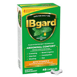 IBgard with Vitamin D Daily Gut Health Support Supplement to Help Manage a Combination of Occasional Symptoms: Cramping, Bowel Urgency, Diarrhea, Constipation, Bloating, and Gas†, 48 Capsules
