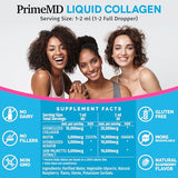 Liquid Collagen Peptides for Women - Complex with Biotin Vitamin, Hydrolyzed Keratin Protein and Saw Palmetto - Comprehensive Formula for Hair, Skin, and Nails Wellness - 2fl oz (Pack of 1)