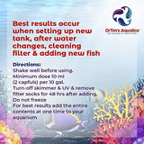 DrTim's Aquatics Reef One & Only Nitrifying Bacteria – For Reef, Nano and Seahorse Aquaria, New Fish Tanks, Aquariums, Disease Treatment – H20 Pure Fish Tank Cleaner – Removes Toxins – 2 Oz. (400)