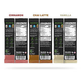 Chike Latte Love High Protein Iced Coffee Sampler Pack, 20 G Protein, 2 Shots Espresso, 1 G Sugar, Keto Friendly and Gluten Free, 6 Single Serve Packets