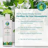 Indoor Plant Food by Houseplant Resource Center - Organic Liquid Fertilizer for Pothos, Peace Lily, Monstera, Cactus and More - 16oz