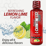 iSatori L-Carnitine LS3 3000, Lemon Lime Liquid L-Carnitine with Acetyl L-Carnitine, L-Carnitine L-Tartrate, Stimulant Free Pre Workout, No Calories, Sugar, Gluten, Keto-Friendly (32 Servings)