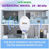 BH-4, Ultrasonic Pest Repeller - Electronic & Ultrasound, Indoor Plug-in Repellent - Get rid of - Rodents, Mice, Squirrels, Bats, Insects, Bed Bugs, Ants, Fleas, Spiders, Roaches (Purple, 2 Pack)