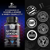 Extra Strength Nitric Oxide Supplement L Arginine 3X Strength - Citrulline Malate, AAKG, Beta Alanine - Premium Muscle Supporting Nitric Oxide Booster for Strength & Energy Supplements - 240 Capsules