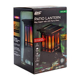 PIC Solar Flame Effect Patio Lantern Bug Zapper, ½ Acre Coverage, 1 Pack