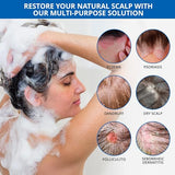 Eczema Shampoo Psoriasis Shampoo: Seborrheic Dermatitis Shampoo - Scalp psoriasis Treatment - Folliculitis Shampoo
