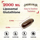 Liposomal Glutathione 2000 mg with L-Serine, L-Glycine & Sulforaphane – Active L-Glutathione Unique Formulation to Enhance Absorption - Master Antioxidant, Detoxifying & Immune | 120 Softgels