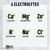 Enhanced Electrolyte Powder (Lemon Lime | 90ct.) + BCAA, B-Vitamins & Real Salt® - Hydration Powder w Potassium, Sodium, Zinc, Magnesium for Hydration