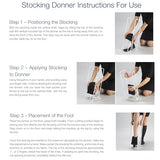Truform Stockings Donner, Helper for Applying Compression Socks, Regular Size Donning Zone