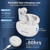 Hearing Aids, Earbyear Rechargeable Hearing Aids for Seniors with Noise Cancelling, Hearing Amplifier Personal Sound Amplification Devices with Portable Charging Case