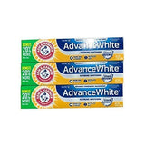 Arm And Hammer Advance White Tube, 3 Count