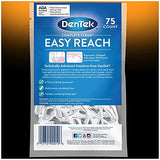 DenTek Complete Clean Easy Reach Floss Picks, No Break & No Shred Floss, 75 Count (Pack of 12)