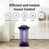 ASPECTEK Electric Bug Zapper Outdoor,Powerful Mosquito Zapper 20W, Insect Fly Zapper Indoor, UV Light Fly Killer for Home Patio Backyard Camping, Waterproof, Up to 1000sq. FT Coverage(Square)