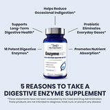 1MD Nutrition EnzymeMD - Digestive Enzymes Supplement - Doctor Formulated | 18 Plant-Based Enzymes - Gas & Bloating Support | 120 Capsules (2-Pack)