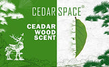 Cedar Space Cedar Blocks for Clothes Storage 16 Pcs, 2 Value Packs 100% Aromatic Red Ceder Blocks, Cedar Planks, Cedar Accessories for Closets Storage