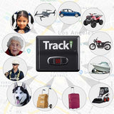 Tracki GPS Tracker for Vehicles, Car, Kids, Assets. 4G LTE GPS Tracking Device. Unlimited Distance & Worldwide. Small Portable Real time Mini Magnetic. Subscription Needed