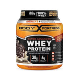 Body Fortress Super Advanced Whey Protein Powder, Cookies N’ Crème, Immune Support (1), Vitamins C & D plus Zinc, 1.78 lbs (Packaging May Vary)