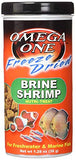 Omega One (3 Pack Freeze Dried Brine Shrimp 1.28 Oz