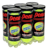 Penn Championship Extra Duty Felt Tennis Balls - 6 Cans, 18 Balls