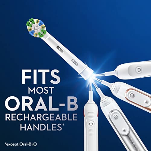 Oral-B FlossAction Electric Toothbrush Replacement Brush Heads Refill, 2 Count