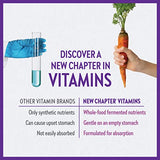 New Chapter Women's Multivitamin + Immune Support, One Daily 40+, Fermented with Probiotics + D3 + B Vitamins + Organic Non-GMO Ingredients, 72 Count