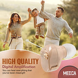 MEDca Hearing Amplifier Ear ITC (Pair) "Extra Small" Second Generation