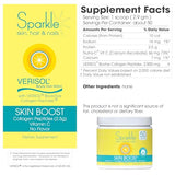 Sparkle Skin Boost (No Flavor) [50-Serves] Verisol Collagen Peptides Protein Powder Vitamin C Supplement Drink