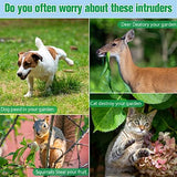 Ultrasonic Animal Repellent,2024 Upgrade 360° Cat Repellent Outdoor,Waterproof Deer Repellent Devices with Motion Sensor,Solar Animal Repeller Outdoor,Repel Dogs Bird Skunk Rabbit Squirrels Deer