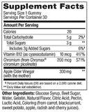 OLLY Metabolism Gummy Rings, Apple Cider Vinegar, Vitamin B12, Chromium, Energy and Digestive Health, Chewable Supplement, Apple Flavor - 30 Count