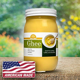 Vital Ghee - Ghee Butter Organic Grass Fed Butter - Organic Ghee Clarified Butter Grass Fed - Ghee Organic - Unsalted Ghee Butter Grass Fed - Grass Fed Ghee Organic - Natural Ghee - 16 oz