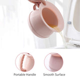 OOCOME Chamber Pot Bedpan Urinal Bottle Urine Pots Potty Pee Bucket Bedside Urinal with Lids to Prevent Odors, Suitable for Kids, Women and Men (Pink)