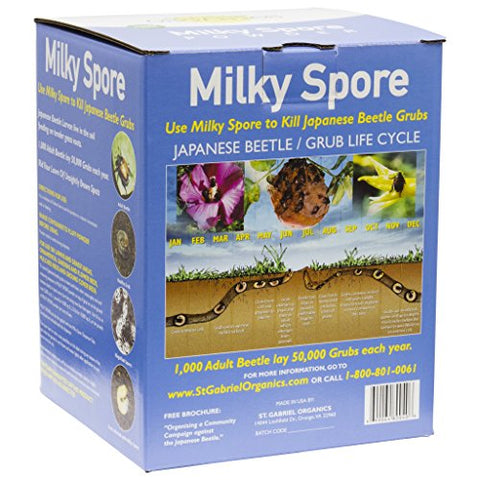 Milky Spore 80010-9 Japanese Beetle and Other Beetle Killer For Insects