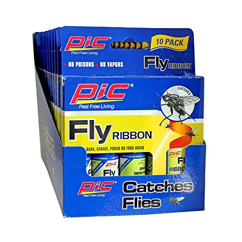 Fly Ribbon Pictures PIC Fly Ribbon, 10 Count Box, 12 Pack - 120 Ribbons Total