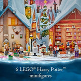 LEGO Harry Potter 2023 Advent Calendar 76418 Christmas Countdown Playset with Daily Suprises, Discover New Experiences with this Holiday Gift Featuring 18 Hogsmeade Village Mini Builds & 6 Minifigures