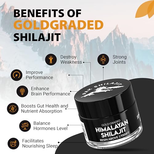 PakShilajit Pure Himalayan Shilajit Resin 45 Days Natural Dried & Gold Graded Shilajit Above 17000FT 15Gram Purified & Organic, 85 Plus Natural Essential Minerals, Rich in Fulvic Acid and Humic Acid