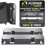 FL!PPER Flipper Max Aquarium Algae Scraper Replacement Blades for Fish Tank Cleaning Kits