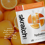 Skratch Labs Hydration Powder | Sport Drink Mix | Electrolytes Powder for Exercise, Endurance, and Performance | Orange | 60 Servings | Non-GMO, Vegan, Kosher