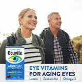 Ocuvite Eye Vitamin & Mineral Supplement, Contains Zinc, Vitamins C, E, Omega 3, Lutein, & Zeaxanthin, 90 Softgels (Packaging May Vary)