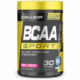 Cellucor BCAA Sport, BCAA Powder Sports Drink for Hydration & Recovery, Cherry Limeade, 30 Servings