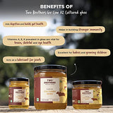 Two Brothers Organic Farms - A2 Ghee (500 ml)| Grass-Fed A2 Gir Cow Ghee