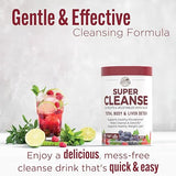 COUNTRY FARMS Super Cleanse, Super Juice Cleanse, Supports Healthy Digestive System, 34 Fruits and Vegetables with Aloe, Promotes Natural Detoxification, Drink Powder, 14 Servings, 9.88 Ounce