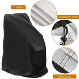 Wheelchair Cover,Electric Wheelchair Cover,Wheelchair Cover for Storage,Heavy Duty Waterproof&Dustproof Cover for wheelchair,Mobility Scooter,Prevent Rain Wind Dust Sun Uv, for indoor and outdoor