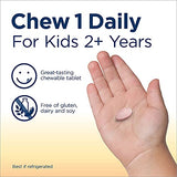 Renew Life Kids Chewable Probiotic Tablets, Daily Supplement Supports Digestive and Immune Health, Berry-licious Flavor, Dairy, Soy and gluten-free, 3 Billion CFU, 90 Count